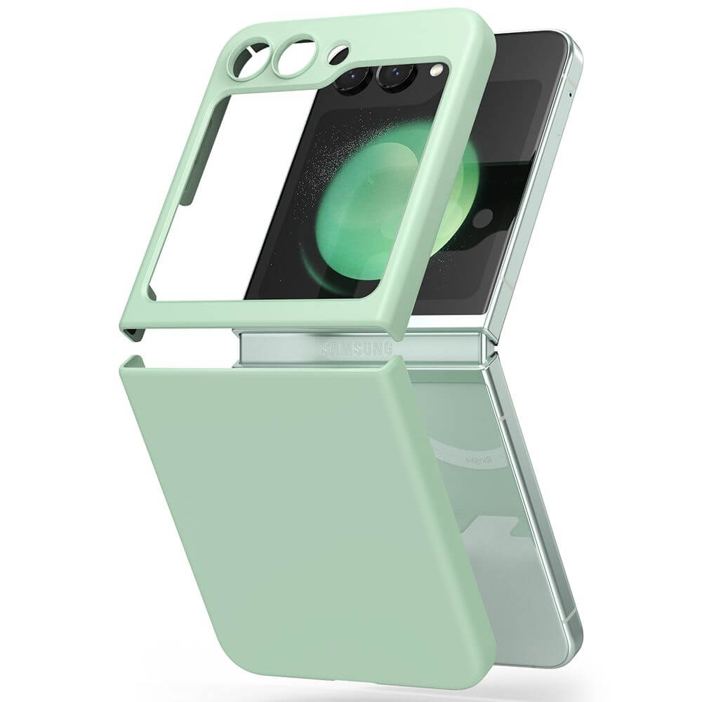 Тънък Калъф за Samsung Z Flip 5, Ringke Magsafe Slim Case, Зелен (2)