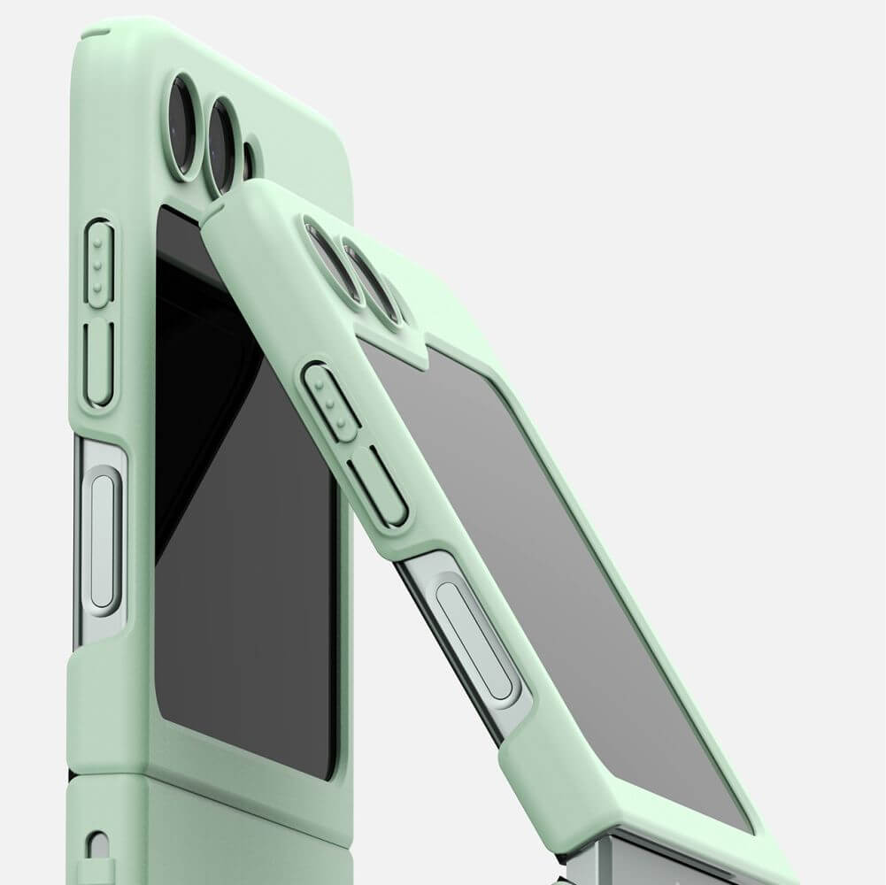 Тънък Калъф за Samsung Z Flip 5, Ringke Magsafe Slim Case, Зелен (5)
