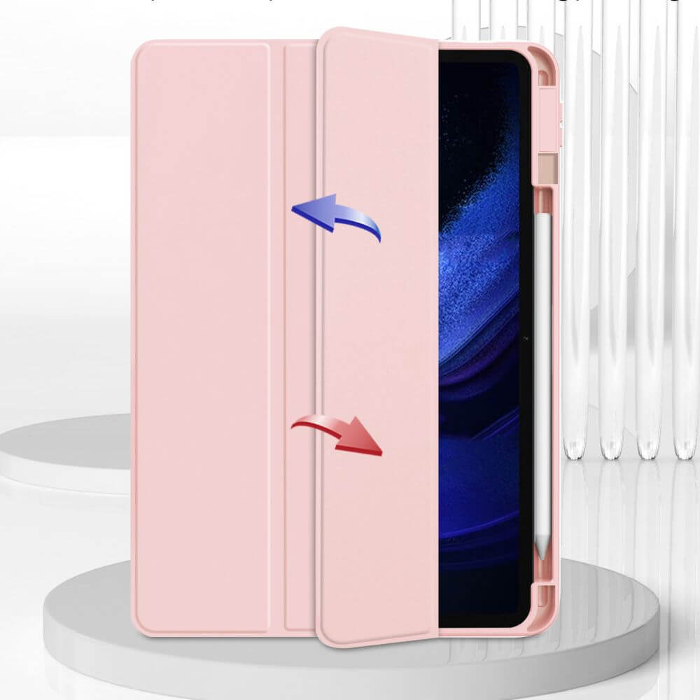 Калъф за Xiaomi Pad 6/ 6 Pro, Tech-Protect Hybrid Pen Case, Розов (3)