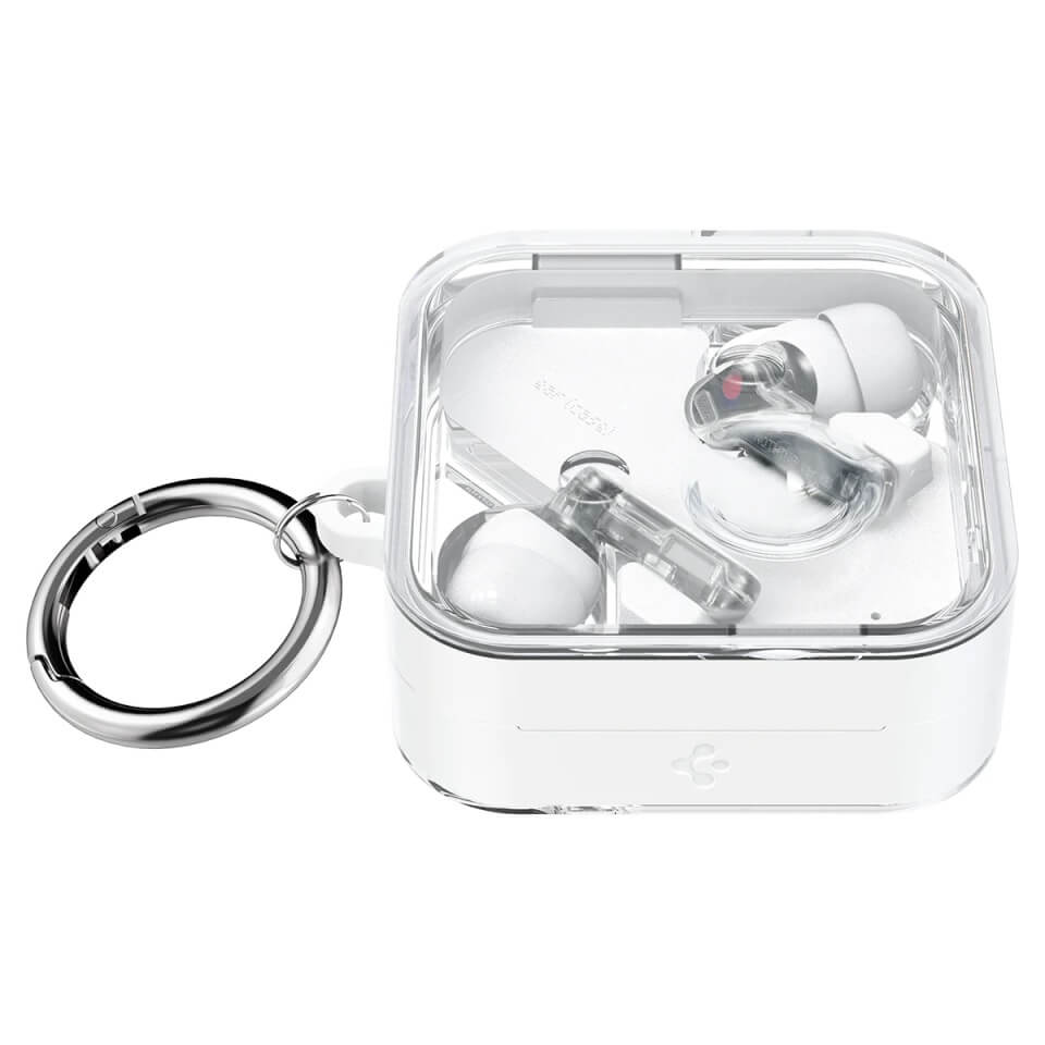 Калъф за Слушалки Nothing Ear 2, Spigen Ultra Hybrid Case, Бял (3)