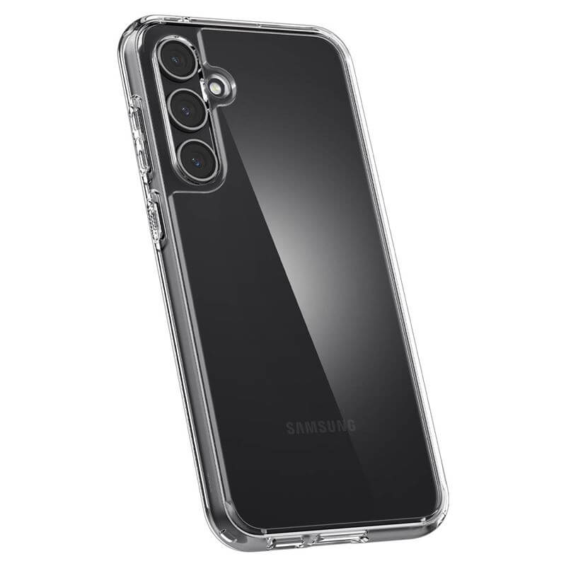 Противоударен Хибриден Калъф за Samsung S23 FE, Spigen Ultra Hybrid Case, Прозрачен (6)
