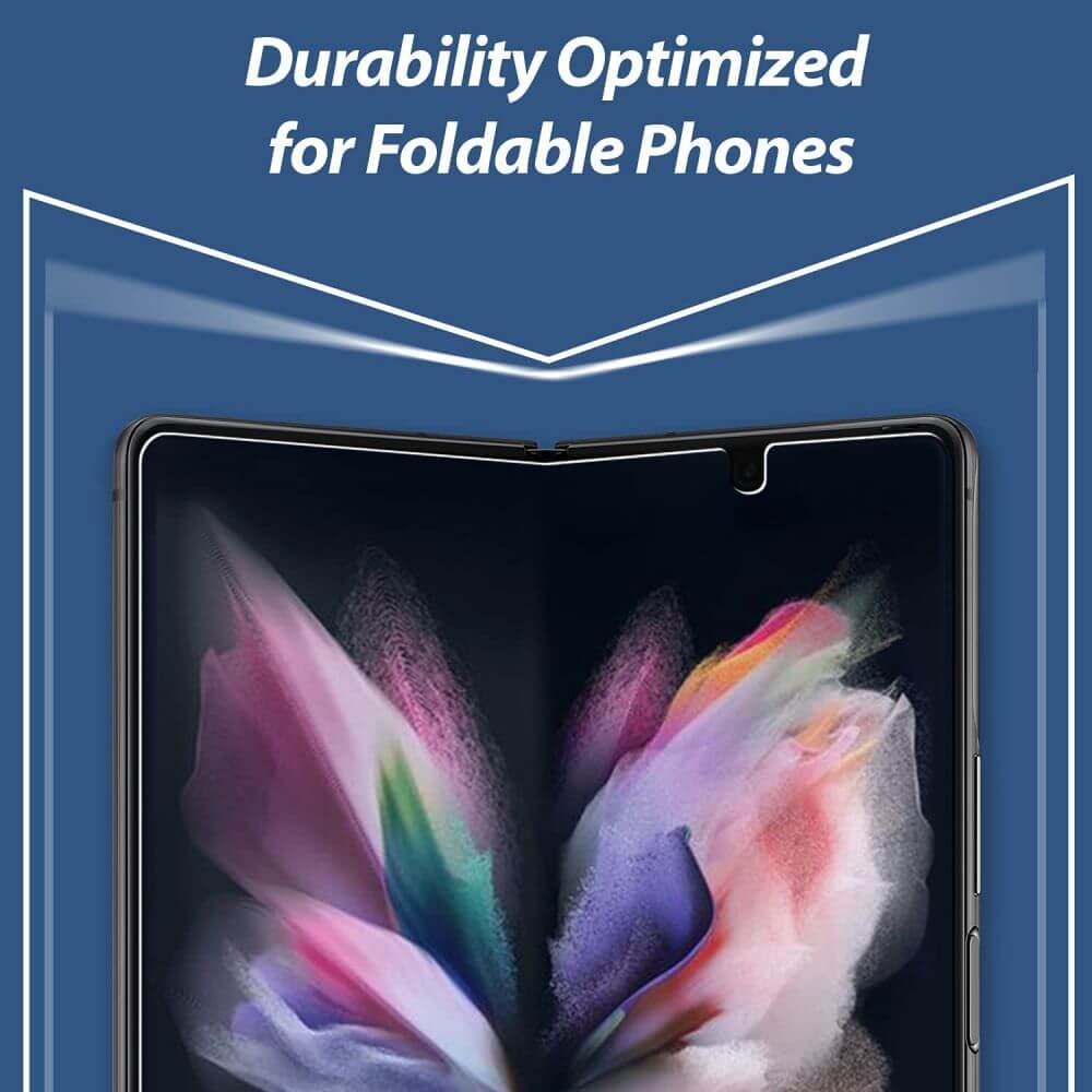 Комплект Протектори за Samsung Z Fold 3, Whitestone Premium Film Glass, Прозрачен (5)