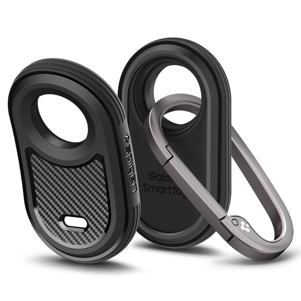 Калъф за Samsung SmartTag 2, Spigen Rugged Armor Case, Черен