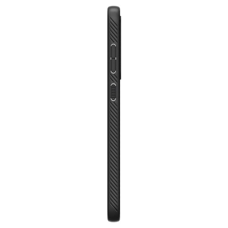 Противоударен Силиконов Калъф за Samsung S23 FE, Spigen Liquid Air Case, Черен (3)