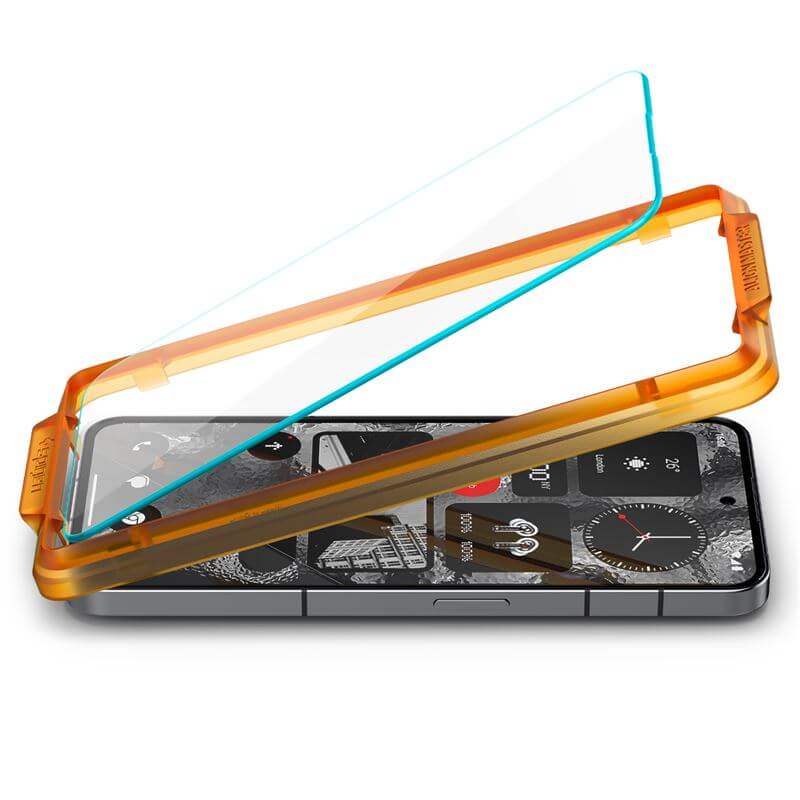 Стъклен Протектор за Nothing Phone 2, Spigen Align Master Glass Tr 2бр., Прозрачен (2)