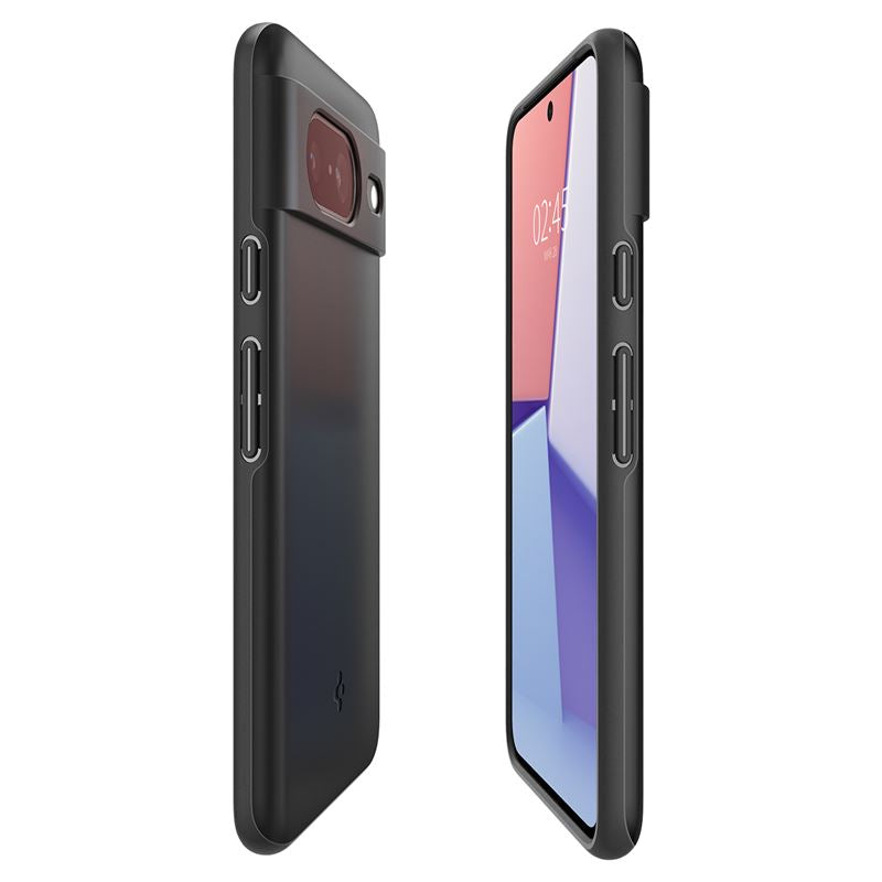 Противоударен Калъф за Google Pixel 8, Spigen Thin Fit Case, Черен (3)