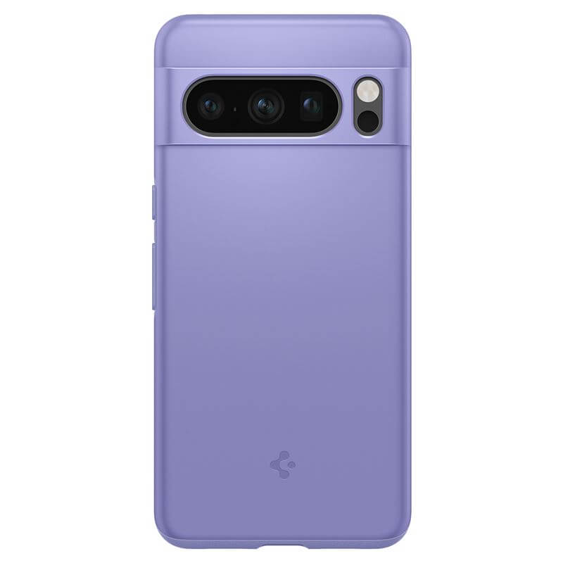 Противоударен Калъф за Google Pixel 8 Pro, Spigen Thin Fit Case, Лилав (2)