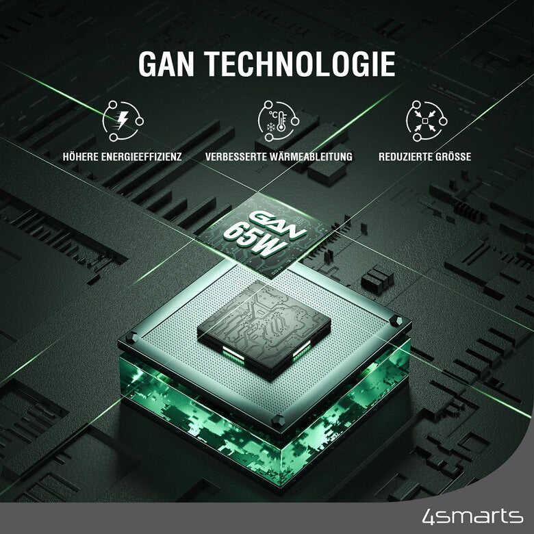 Зарядна Станция, 4Smarts 220v USB-C/A Power Strip Desk GaN 65W, Бял (6)