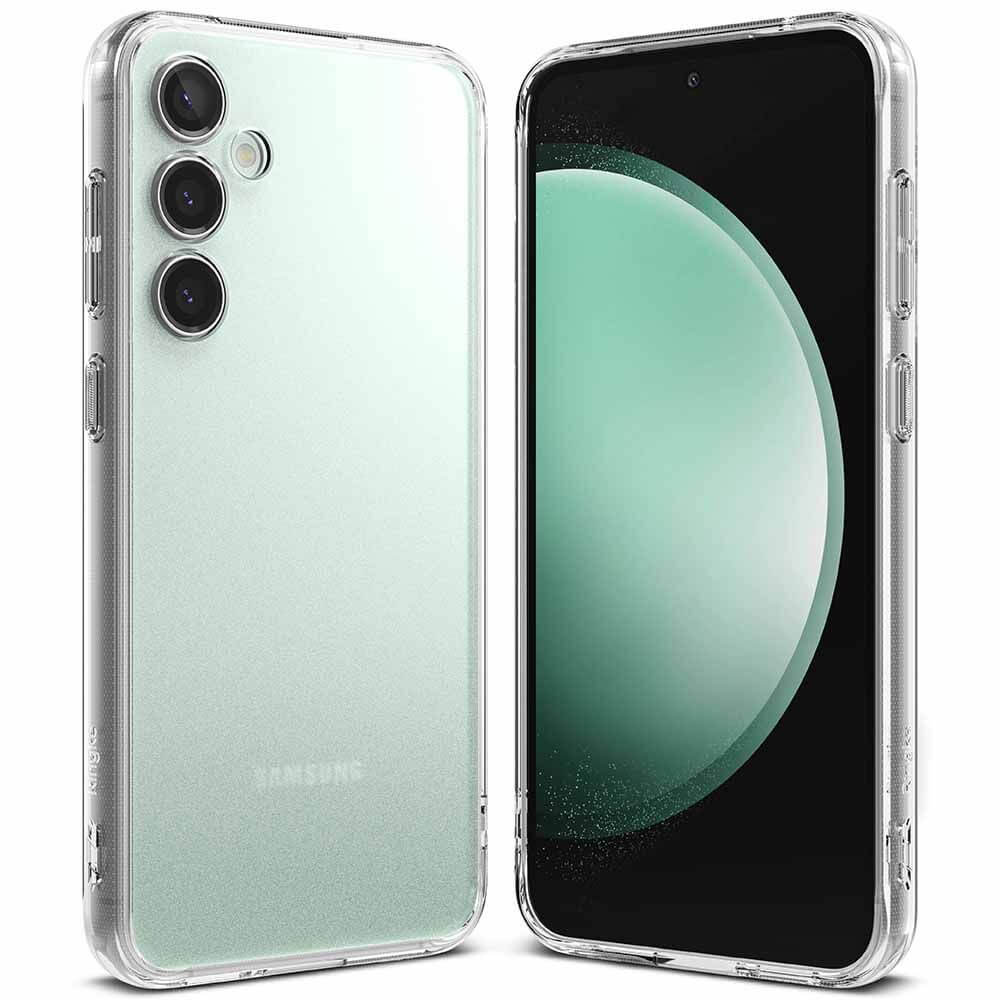 Противоударен Хибриден Калъф за Samsung S23 FE, Ringke Fusion Matte Case, Прозрачен (2)