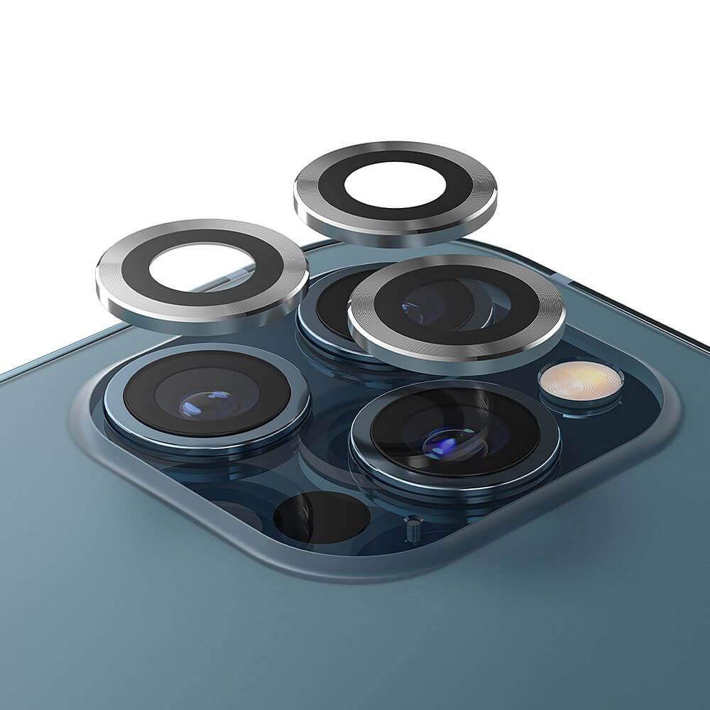 Протектор за Камерата на Samsung S24 Ultra, Blueo Cam Lens Glass, Черен (3)