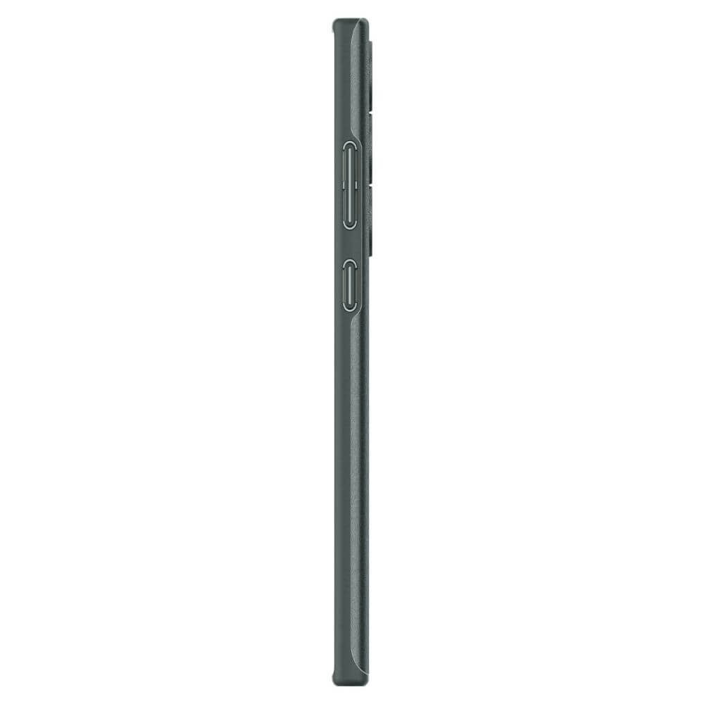 Противоударен Калъф за Samsung S24 Ultra, Spigen Thin Fit Case, Зелен (3)