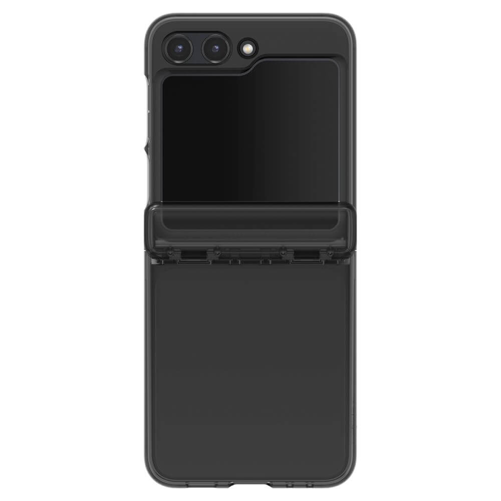 Матов Калъф с Предпазител за Samsung Z Flip 5, Spigen Thin Fit Pro Case, Черен (4)