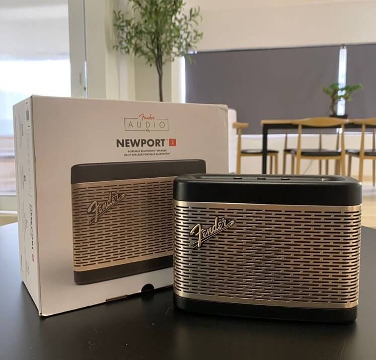 Безжична Колона, Fender Newport 2 Bluetooth Speaker, Черен-Златист (8)