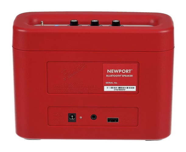Безжична Колона, Fender Newport 2 Bluetooth Speaker, Червен-Златист (5)