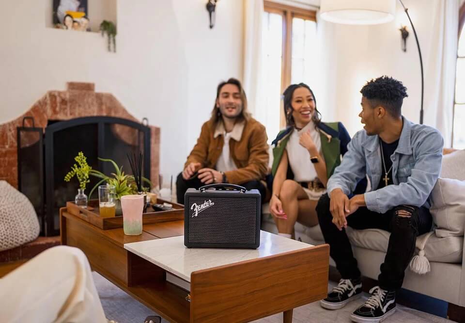 Безжична Колона, Fender Indio 2 Bluetooth Speaker, Черен (6)
