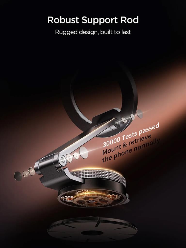 Magsafe Стойка за Кола, Joyroom Foldable Car Mount, Черен (7)