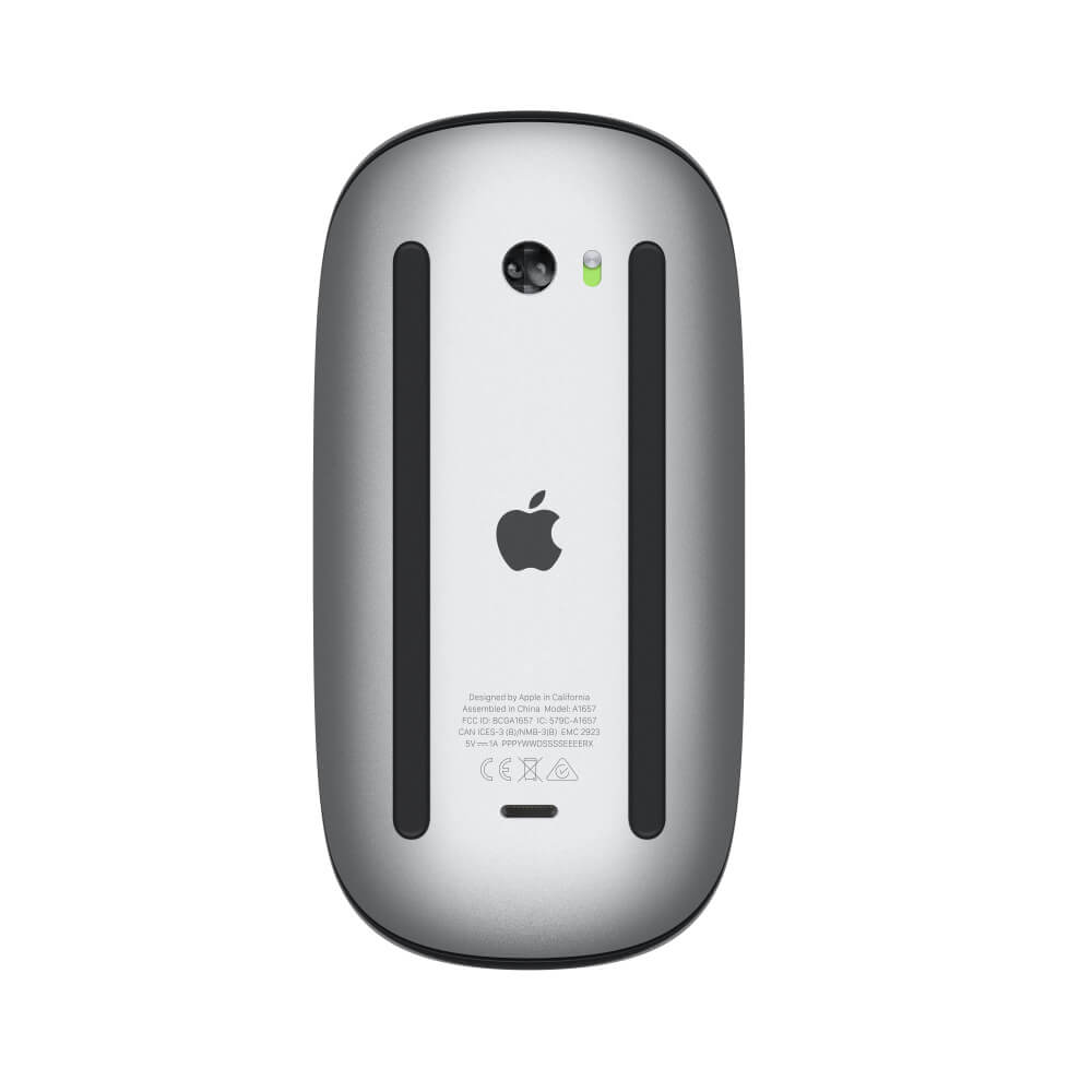 Безжична Мишка, Apple Magic Mouse 2022 Multi-Touch Surface Mmmq3, Черен (3)