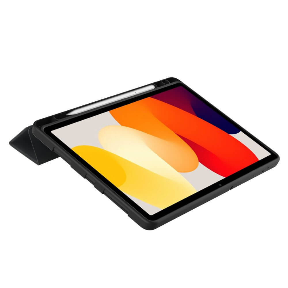 Защитен Калъф за Xiaomi Redmi Pad SE 11, Trifold Slim Case, Черен (4)