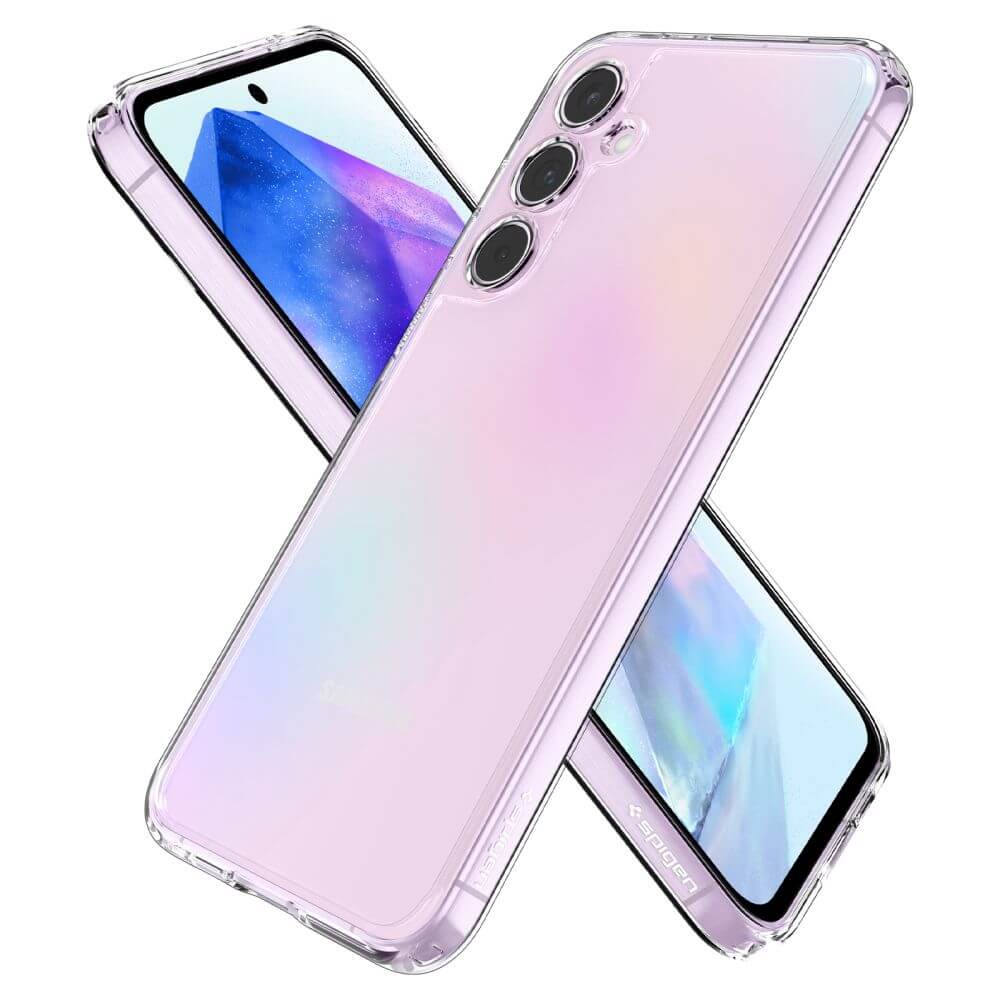 Противоударен Калъф за Samsung A35, Spigen Ultra Hybrid Case, Прозрачен (5)