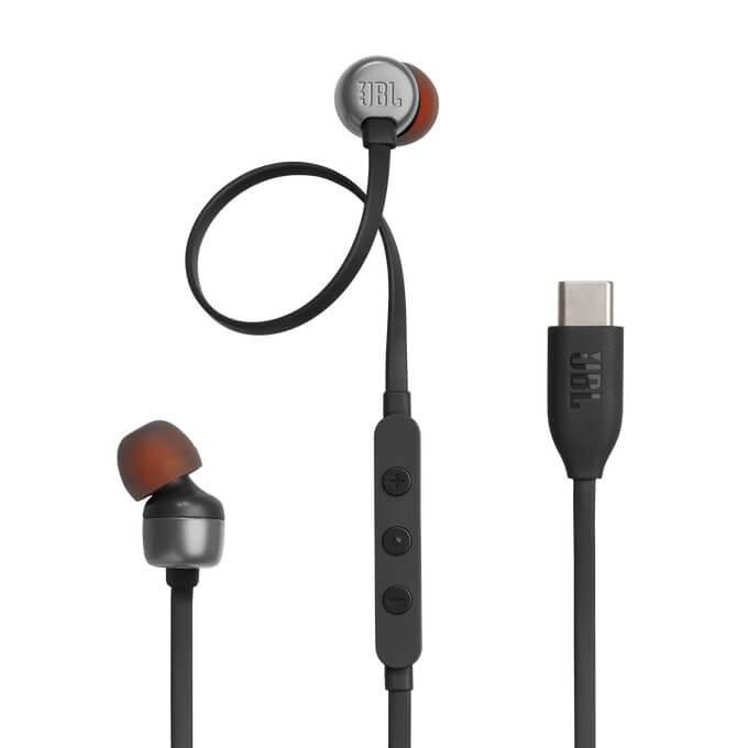 Слушалки с USB-C, JBL Tune 310C DAC Handsfree JBLT310CBLK, Черен (2)