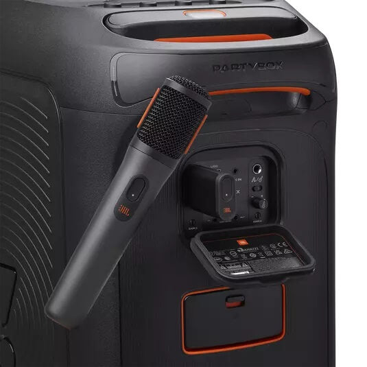 Безжични Микрофони 2бр., JBL PartyBox Wireless Mic, Черен (7)