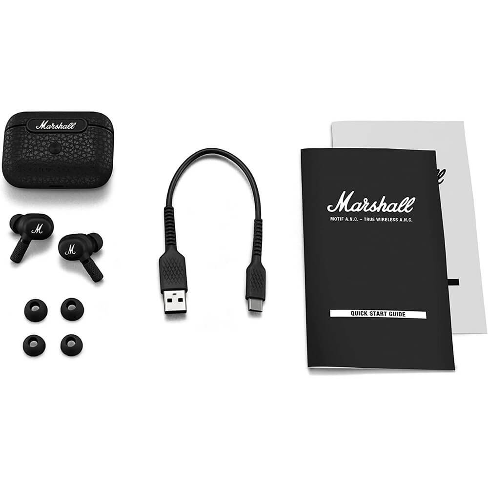 Безжични Слушалки, Marshall Motif II Bluetooth, Черен (5)