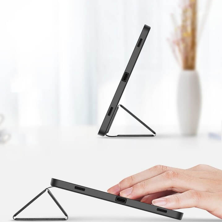 Калъф с Pen Поставка за Samsung Tab S10 Lite/ S10 FE/ S9, Dux Ducis Domo Case, Черен (4)