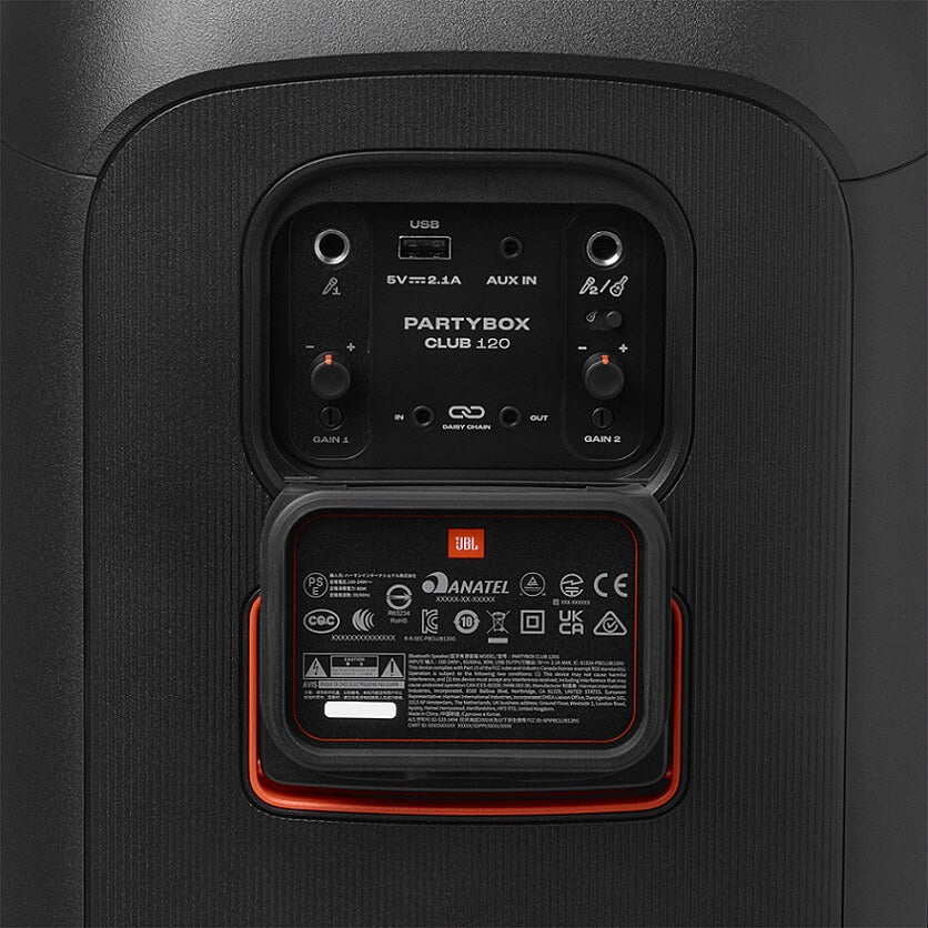 Безжична Колона, JBL Partybox Club 120 Bluetooth Speaker, Черен (5)