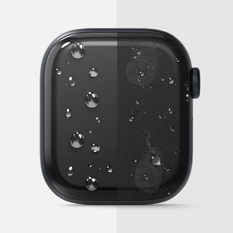 Гъвкав Протектор за Apple Watch 11/ 10 46mm, Ringke Dual Easy Full Glass, Прозрачен (4)