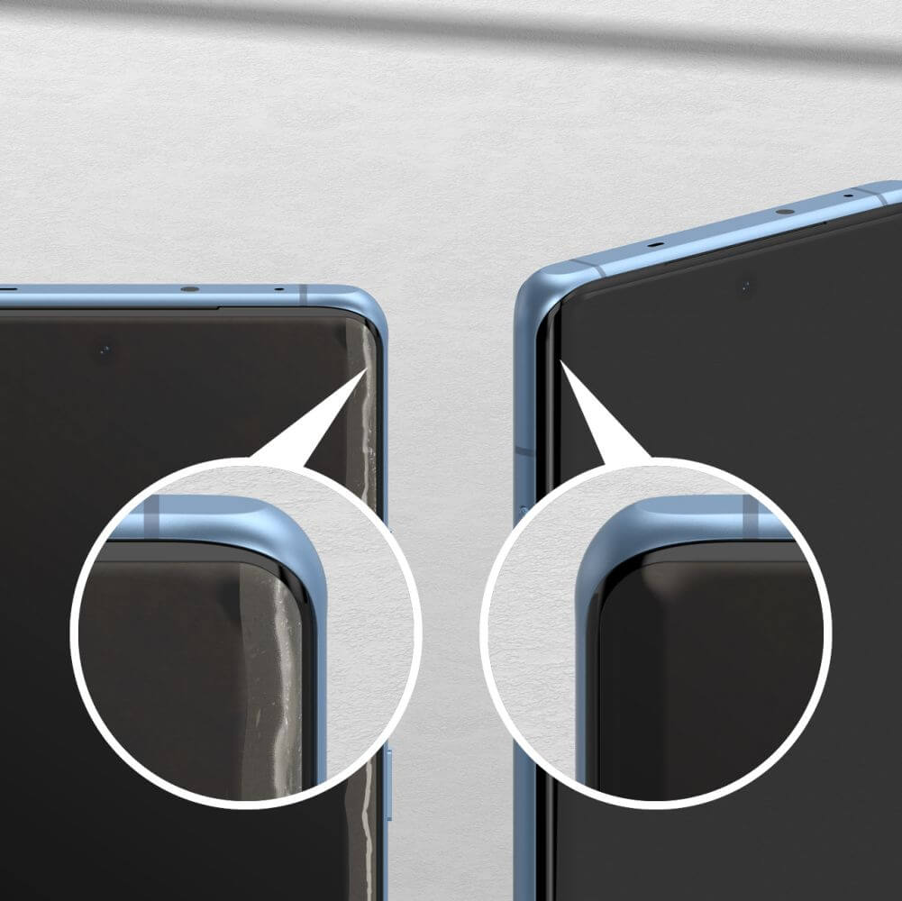 Гъвкав Протектор за Oneplus 12R, Ringke Dual Easy Full Glass, Прозрачен (7)