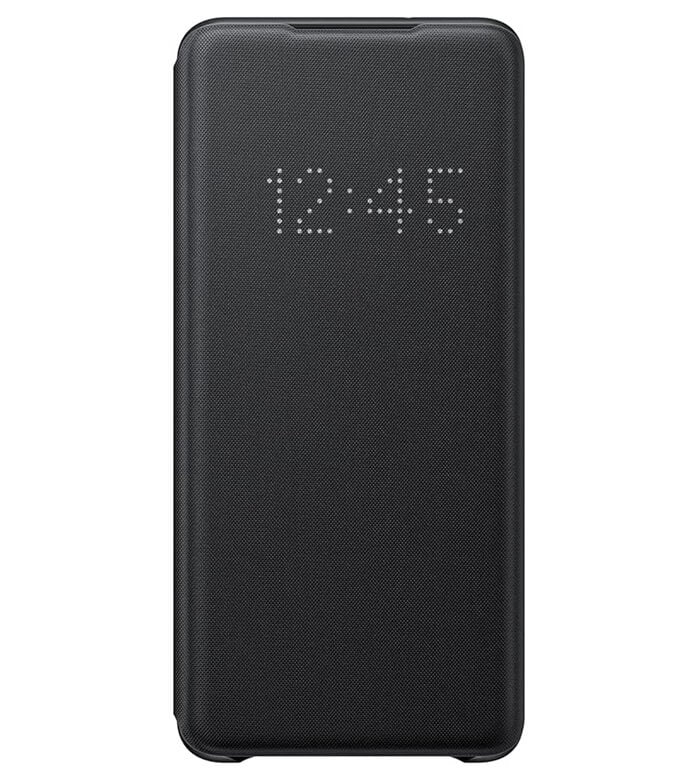 Оригинален Активен Калъф за Samsung S20 Plus Led View Cover Book Case EF-NG985PBEGWW, Черен