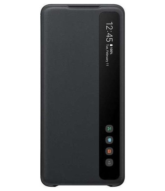 Оригинален Активен Калъф за Samsung S20 Plus Clear View Cover Book Case EF-ZG985CBE, Черен
