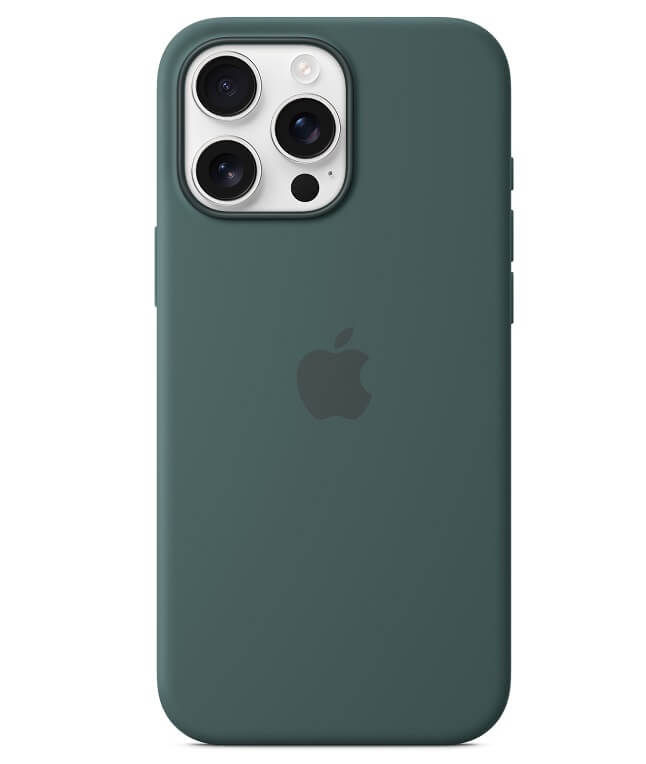 Оригинален Силиконов Калъф за iPhone 16 Pro Max, Silicone Magsafe Case MA7V4ZM/A, Зелен (3)