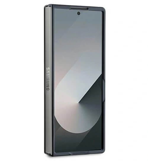 Блестящ Калъф за Samsung Z Fold 6, Guess Glitter Script Case, Черен (5)