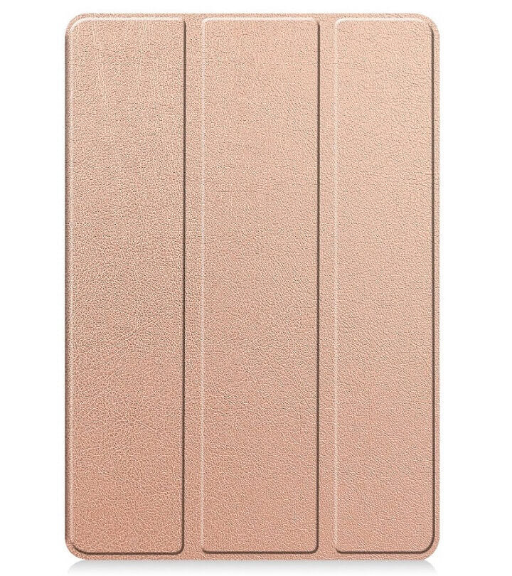 Калъф за Xiaomi Pad 6s Pro 12.4", Tri-Fold Leather Case, Златист (3)
