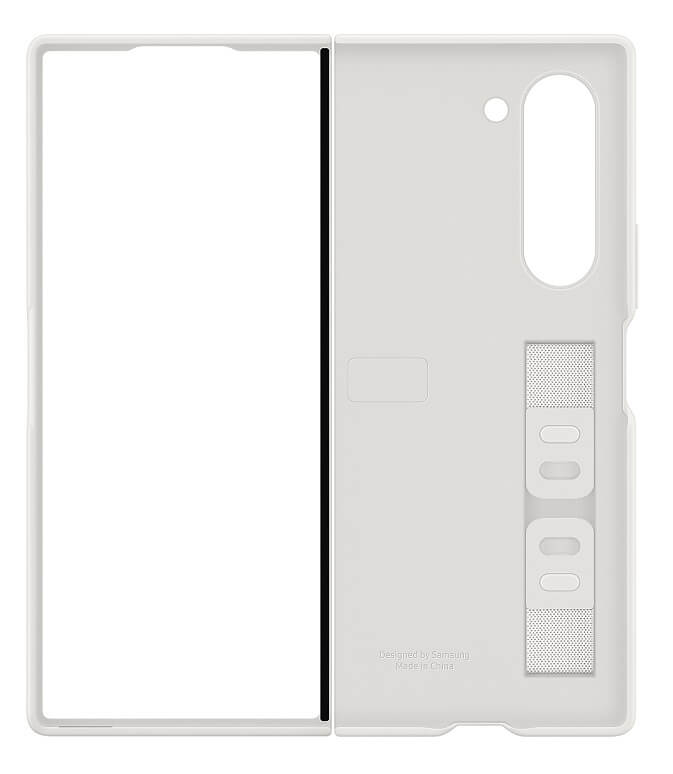 Оригинален Калъф с Дръжка за Samsung Z Fold 6, Silicone Case EF-MF956TWEGWW, Бял (5)