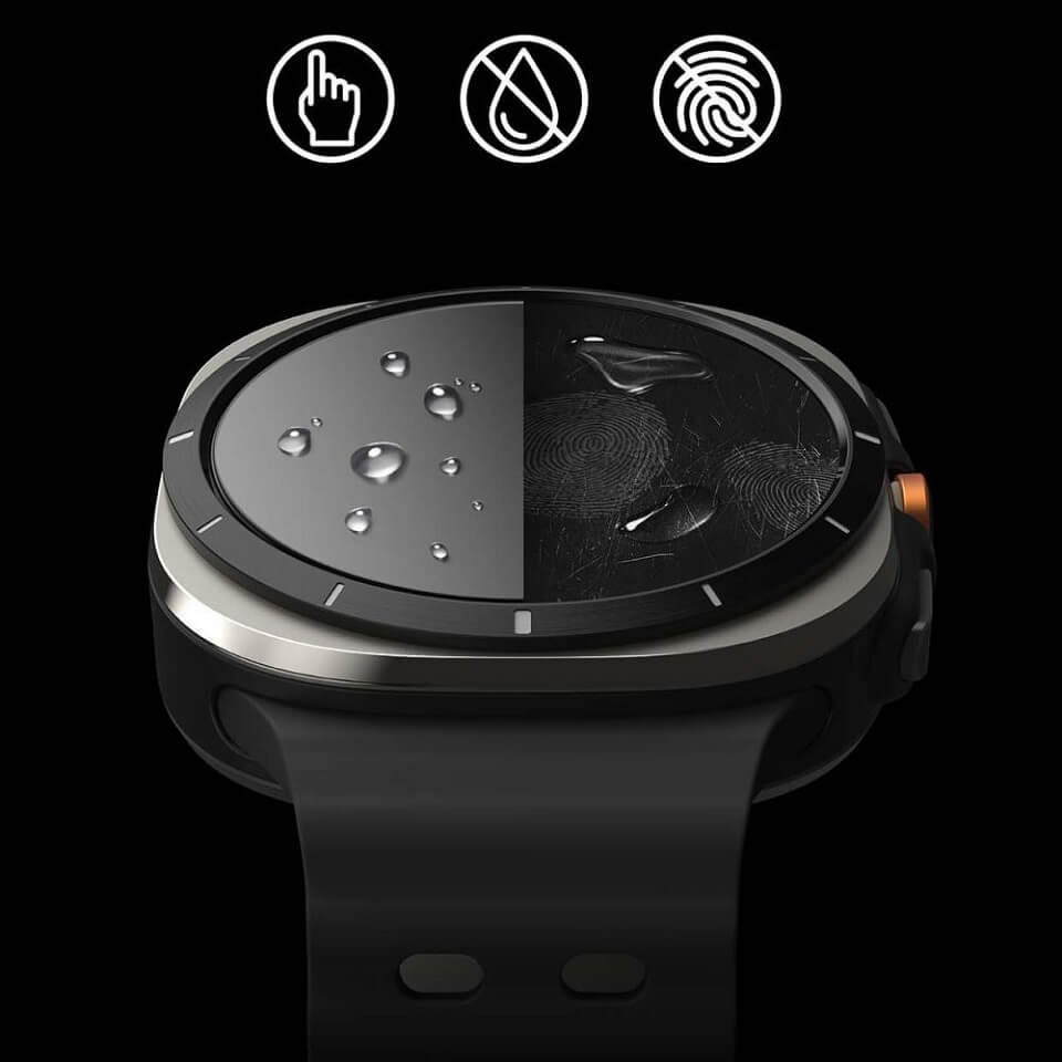 Стъклен Протектор за Samsung Watch Ultra 47mm, Ringke Tempered Glass, Прозрачен (7)