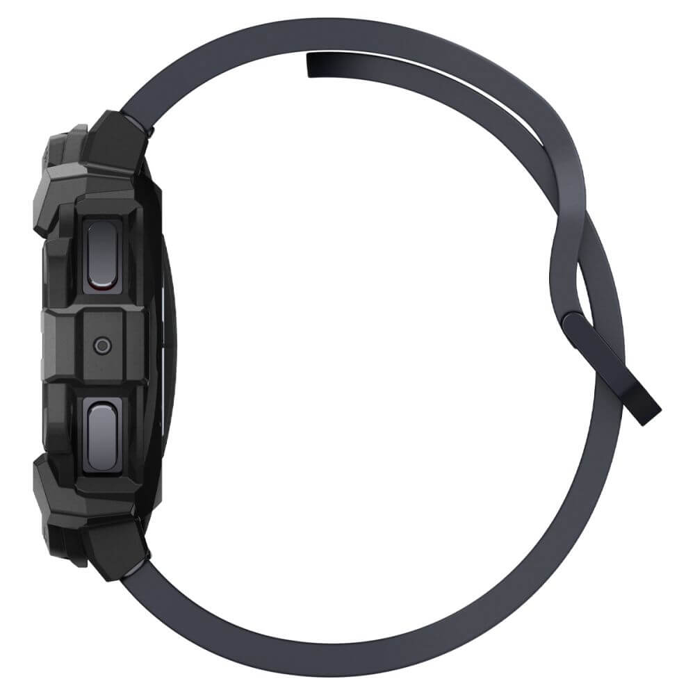 Калъф за Samsung Watch Ultra 47 mm, Spigen Rugged Armor Case, Черен (9)