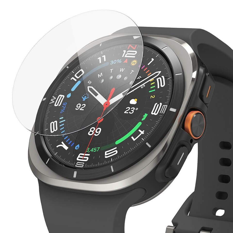Стъклен Протектор за Samsung Watch Ultra 47mm, Ringke Tempered Glass, Прозрачен (2)