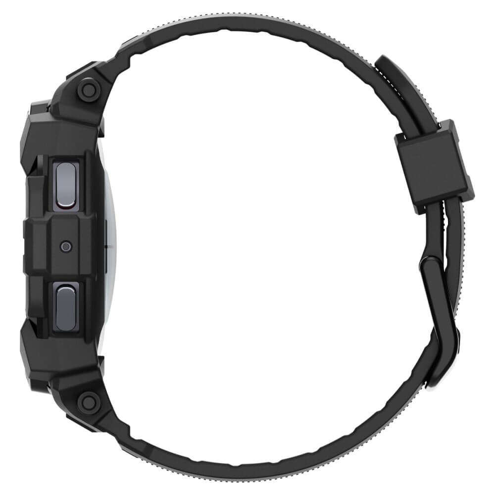 Калъф с Каишка за Samsung Watch 7 44 mm, Spigen Rugged Armor Pro Case, Черен (7)