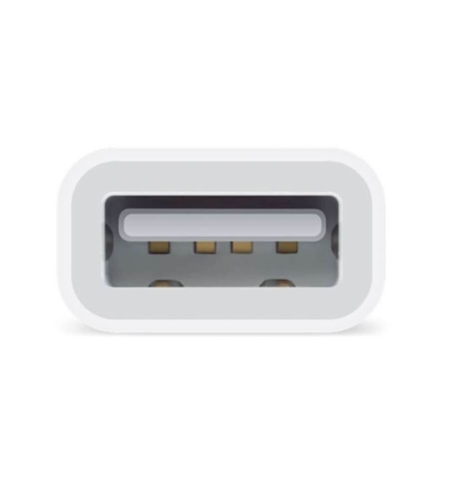 Видео Адаптер, Apple Lightning to USB Camera Adapter MD821ZM/A, Бял (3)