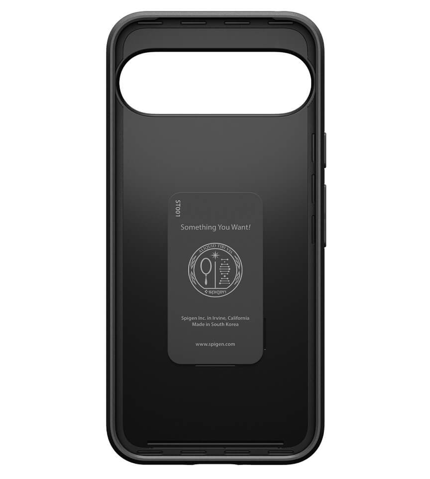 Противоударен Калъф за Google Pixel 9 Pro XL, Spigen Thin Fit Case, Черен (6)