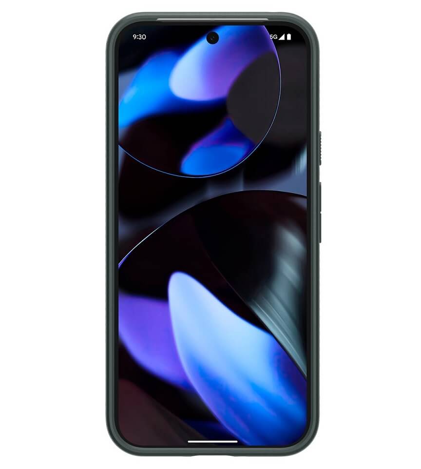 Противоударен Калъф за Google Pixel 9 Pro/ 9, Spigen Liquid Air Case, Зелен (3)