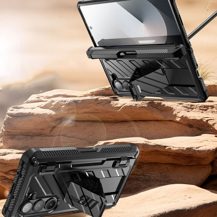 Противоударен Калъф за Samsung Z Fold 6, Supcase Unicorn Beetle Pro, Черен (4)