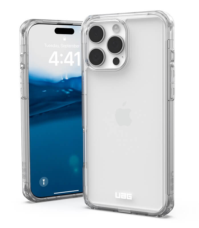 Противоударен Калъф за iPhone 16 Pro, UAG Plyo Ice Case, Прозрачен (5)