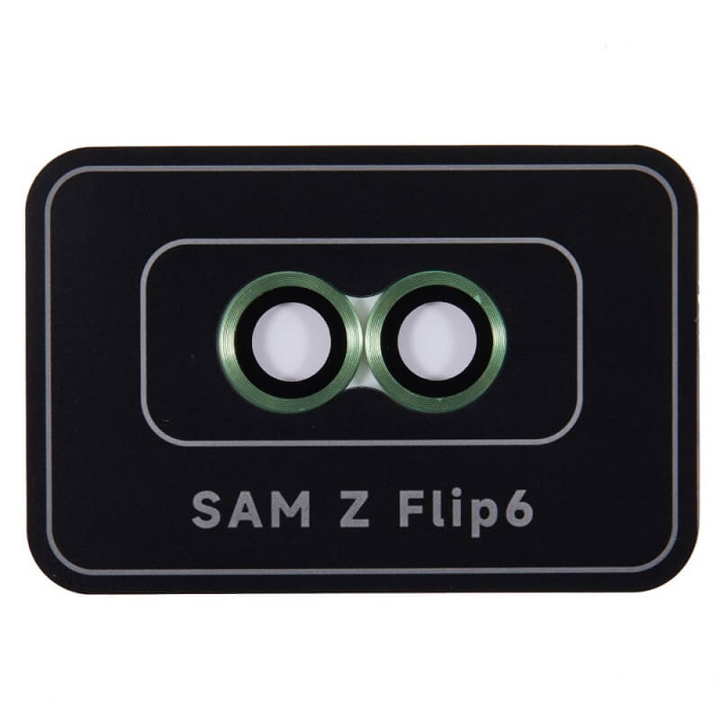 Протектор за Камерата на Samsung Z Flip 7 FE/Z Flip 6, Imak Cam Lens Glass, Зелен (2)