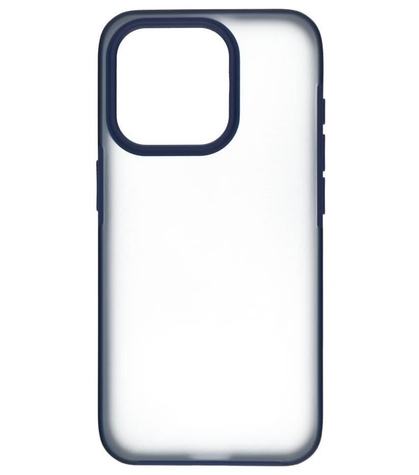 Матов Калъф за iPhone 15 Pro Max, Blueo Ape Case, Син
