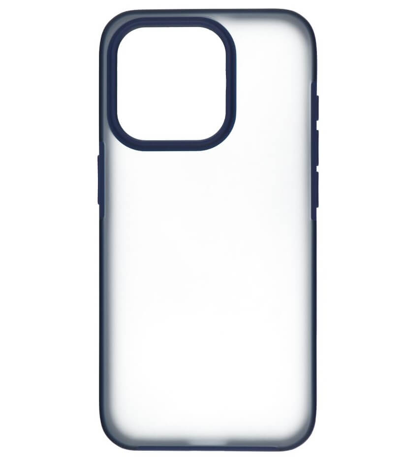 Матов Калъф за iPhone 15 Pro, Blueo Ape Case, Син