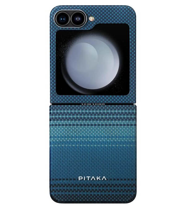 Magsafe Калъф за Samsung Z Flip 7 FE/Z Flip 6, Pitaka MagEZ 5 Case, Син