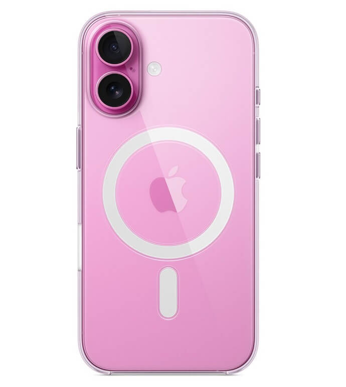 Оригинален Калъф за iPhone 16, Clear Magsafe Case MA7E4ZM/A, Прозрачен (2)